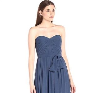 Jenny Yoo Mira Covertible Gown Midnight Blue